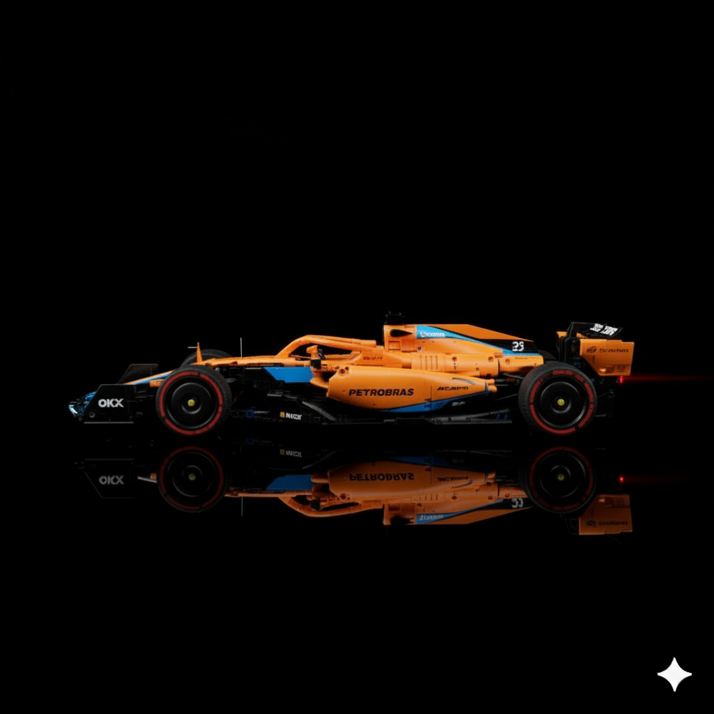 McLaren F1 + Quadro de Acrílico (1432 peças LEGO®)