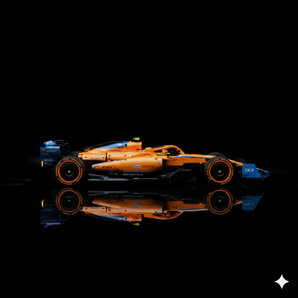 McLaren F1 + Quadro de Acrílico (1432 peças LEGO®)