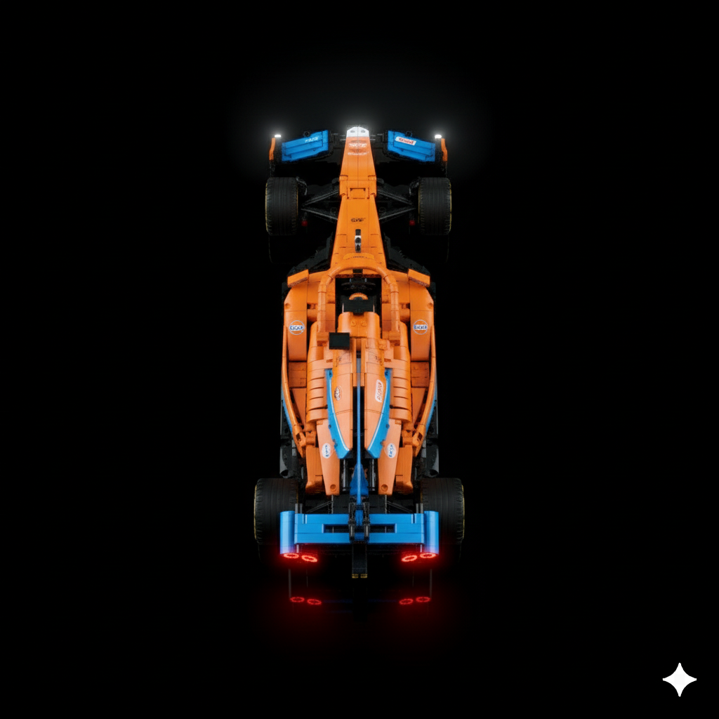 McLaren F1 + Quadro de Acrílico (1432 peças LEGO®)