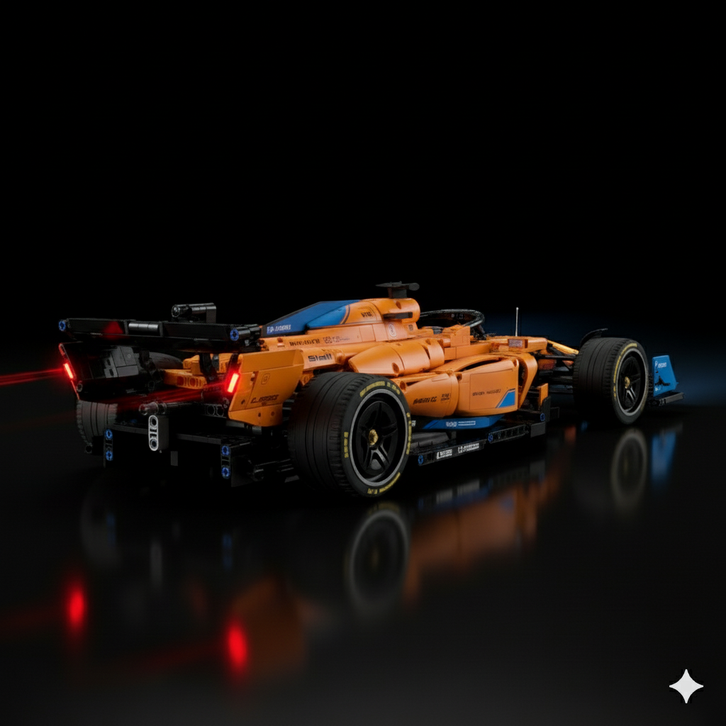 McLaren F1 + Quadro de Acrílico (1432 peças LEGO®)