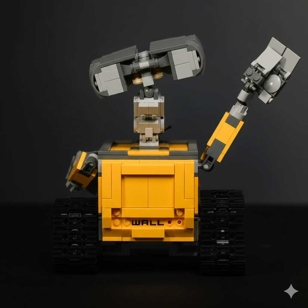 Wall-E + Controle Remoto (687 peças LEGO®)