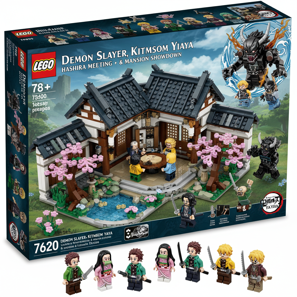 Coleção Completa de Demon Slayer  (7620 peças LEGO®)