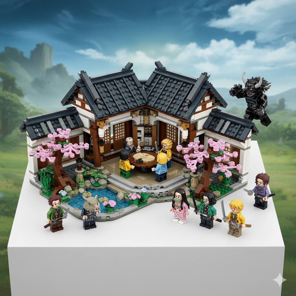 Coleção Completa de Demon Slayer  (7620 peças LEGO®)