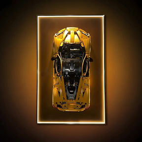 McLaren P1 + Quadro de Acrílico (3893 peças  LEGO®)