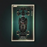 Mercedes-AMG F1 W14 + Quadro de Acrílico ( 1642 peças LEGO® )