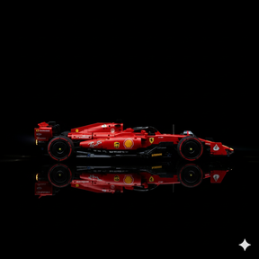 Ferrari F1 SF24 + Quadro de Acrílico (1361 peças  LEGO®)
