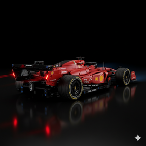 Ferrari F1 SF24 + Quadro de Acrílico (1361 peças  LEGO®)