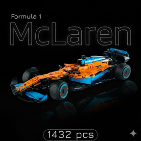 McLaren F1 + Quadro de Acrílico (1432 peças LEGO®)