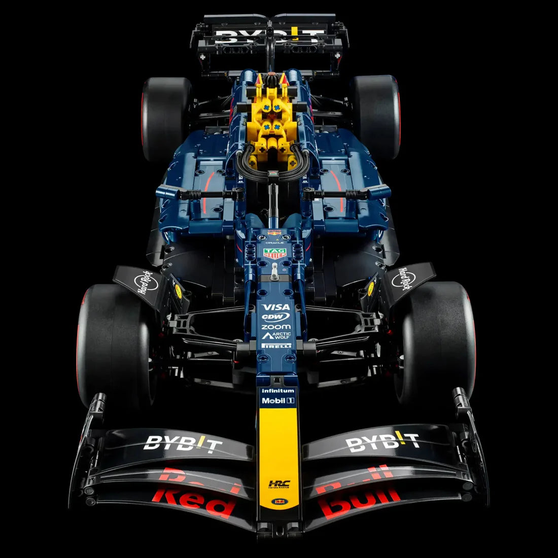 Red Bull RB20 F1 +  Quadro de Acrílico ( 1639 pecas LEGO® )