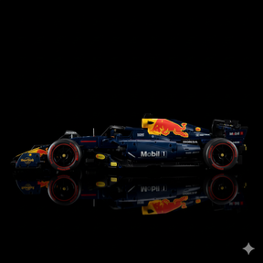Red Bull RB20 F1 +  Quadro de Acrílico ( 1639 pecas LEGO® )