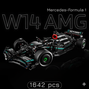 Mercedes-AMG F1 W14 + Quadro de Acrílico ( 1642 peças LEGO® )
