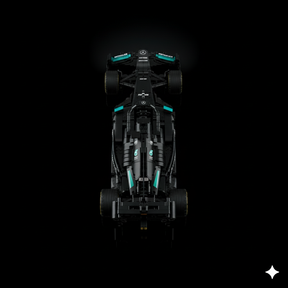 Mercedes-AMG F1 W14 + Quadro de Acrílico ( 1642 peças LEGO® )