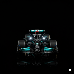 Mercedes-AMG F1 W14 + Quadro de Acrílico ( 1642 peças LEGO® )