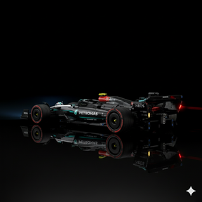 Mercedes-AMG F1 W14 + Quadro de Acrílico ( 1642 peças LEGO® )