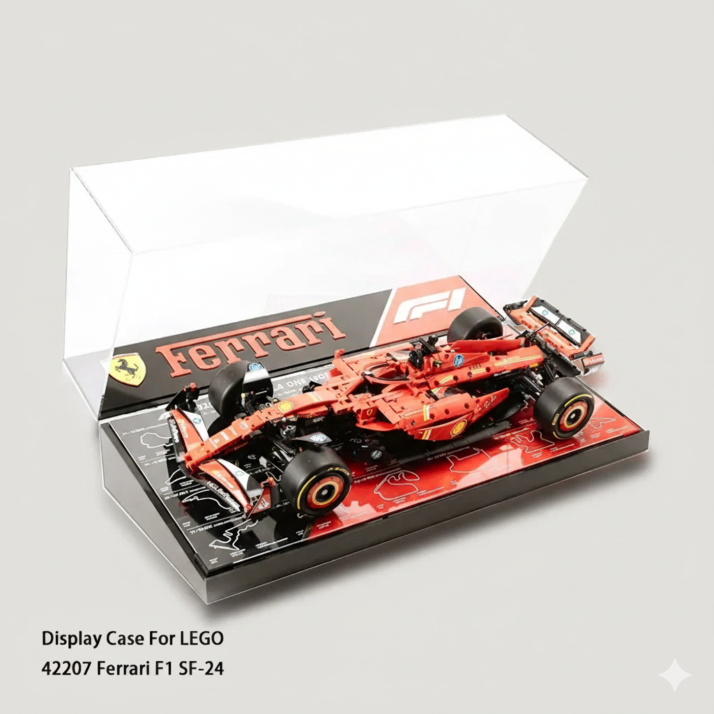 Combo Vitrine de 4 Andares + 4 Carros LEGO® F1