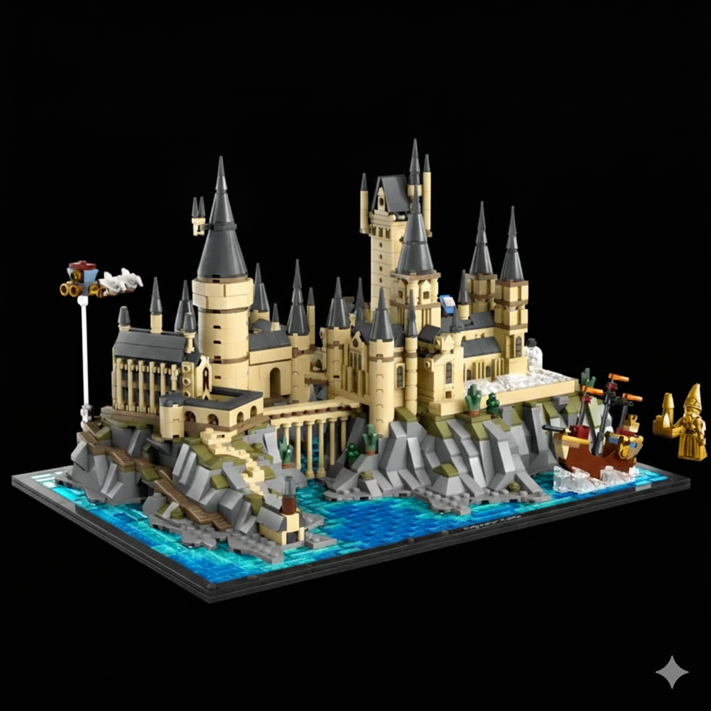 Castelo Hogwarts Completo (2660 peças  LEGO® )