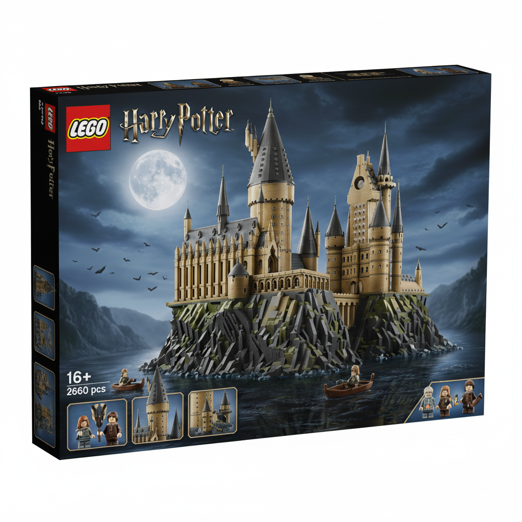 Castelo Hogwarts Completo (2660 peças  LEGO® )