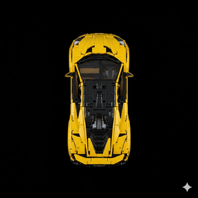 McLaren P1 + Quadro de Acrílico (3893 peças  LEGO®)