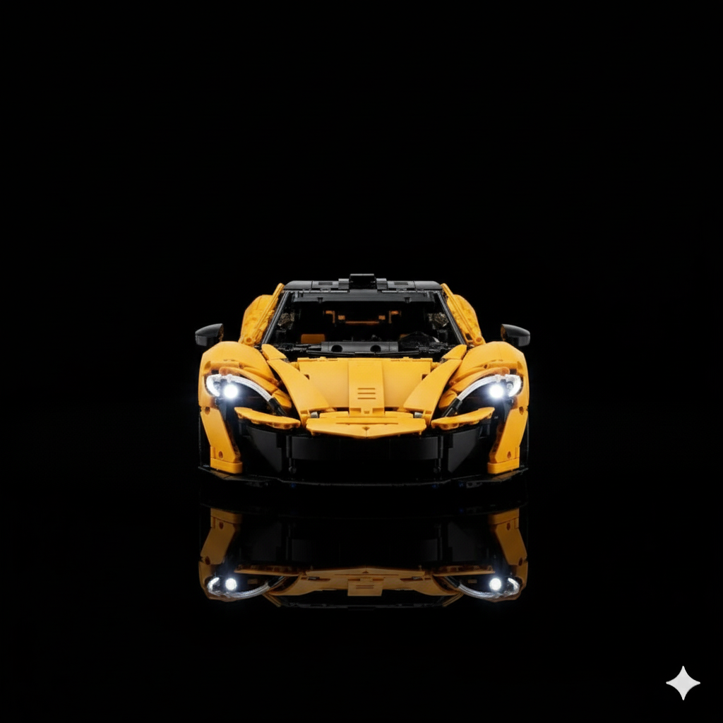 McLaren P1 + Quadro de Acrílico (3893 peças  LEGO®)