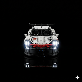 Porsche 911 RSR + Quadro de Acrílico (1580 peças LEGO®)