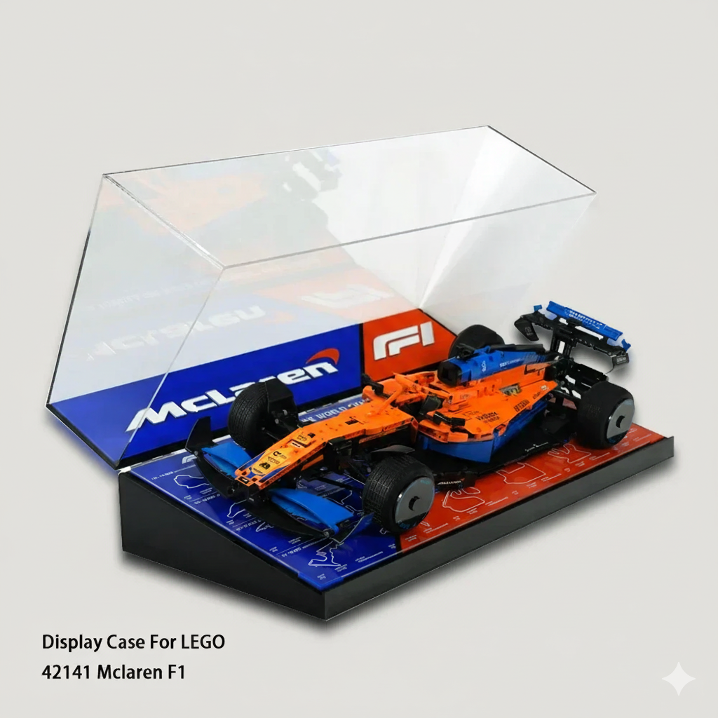 Combo Vitrine de 4 Andares + 4 Carros LEGO® F1