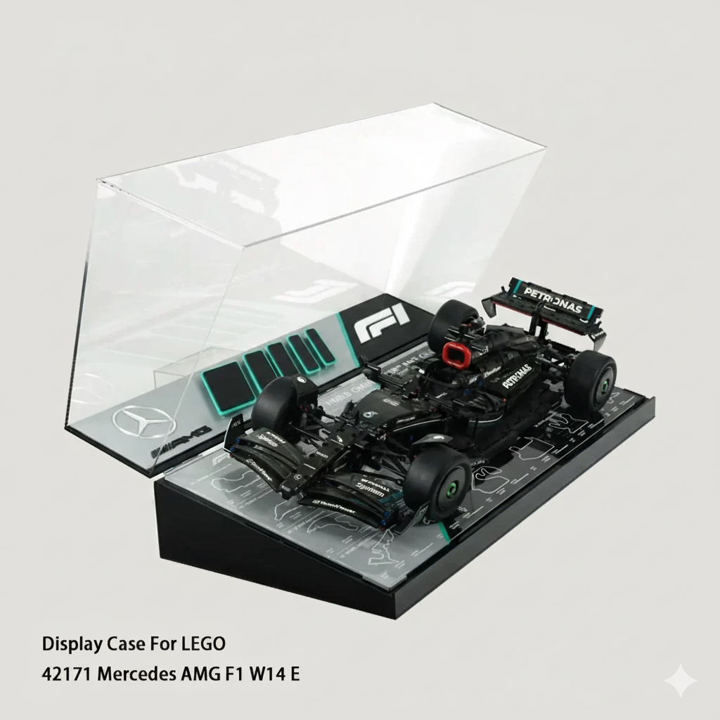 Combo Vitrine de 4 Andares + 4 Carros LEGO® F1