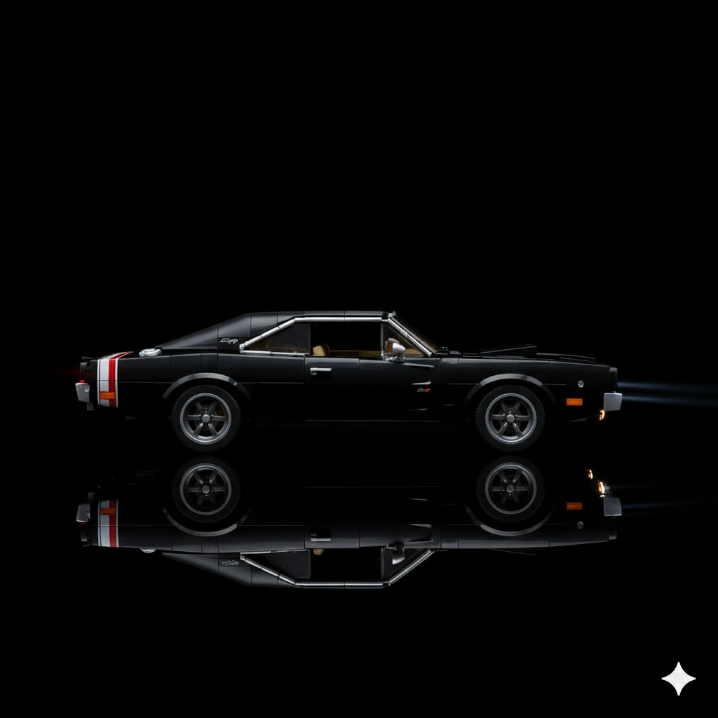 Dodge Charger 1970  ( 1077 peças LEGO® )